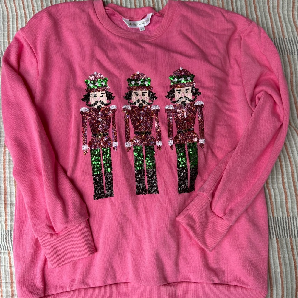 Pink Nutcracker Sweatshirt